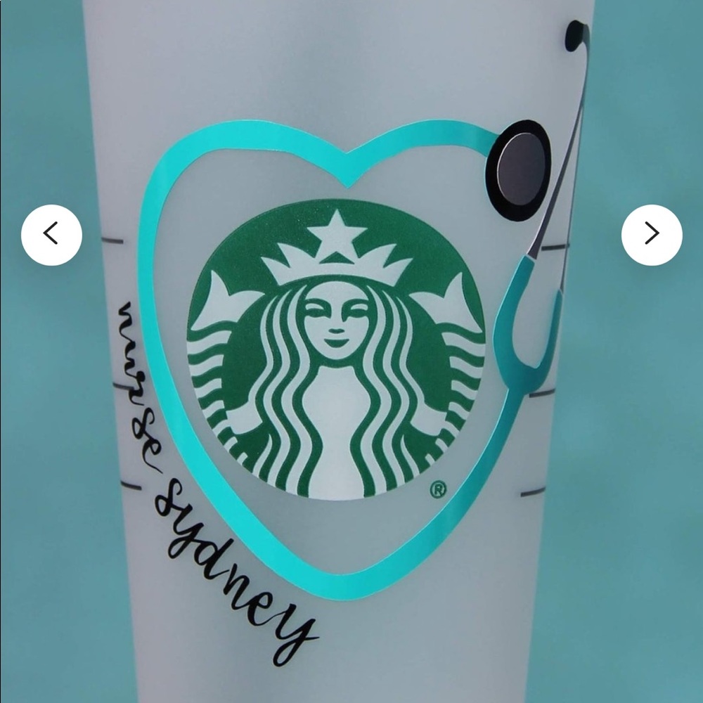 (3)Decals only/ customized Starbucks cup
